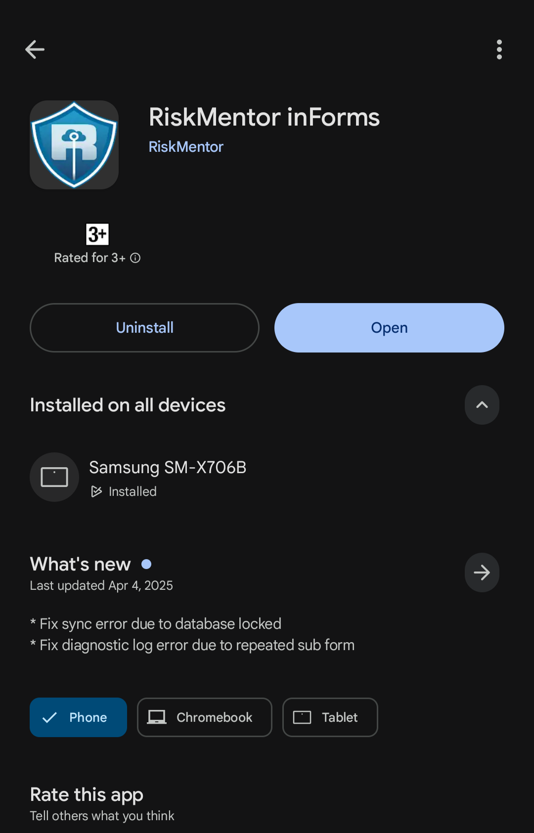 Field Staff - Mobile and Offline Capable Platform
